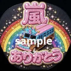 嵐 ARASHI うちわ ファンサ オーダー 5×26 推し活 ライブ 文字