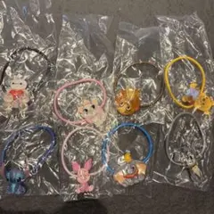 ディズニー　ヘアゴム　ガチャガチャ　twinkle ゴム