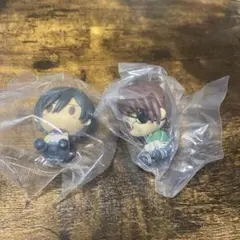 進撃の巨人 一番くじ H賞 ちょこのっこフィギュア ハンジ　ミカサ