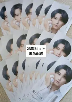 SixTONES松村北斗SHIRORUシロルリーフレットパンフレット10部セット