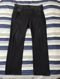 Levi's 501 ブラックデニム W34 L32