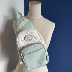 すみっコぐらし　ボディバッグ ミントグリーン