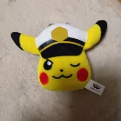 【未使用新品】キャプテンピカチュウ ぬいぐるみキーホルダー　マスコットのサムネイル