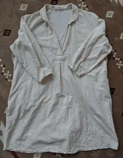 niko and ... ホワイト五分袖チュニック