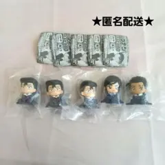 ガチャ　名探偵コナン　ちぢませ隊 １０　フィギュア　諸伏　大和　毛利　セット