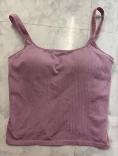 Lululemon 薄紫 リブタンクトップのサムネイル