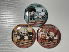 僕のヒーローアカデミア　緑谷出久　爆豪勝己　切島鋭児郎　缶バッジ　ヒロアカ