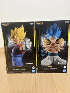 新品未開封 ドラゴンボール フィギュア Grandista ベジット ゴジータ