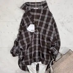 新品タグ付き✨ドゥーズィエムクラス　Deveaux Check Wash シャツのサムネイル