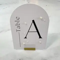 結婚式 テーブルナンバー A〜J スタンドセット
