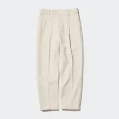 Mサイズ　UNIQLO ヒートテックタックテーパードパンツ　ナチュラル