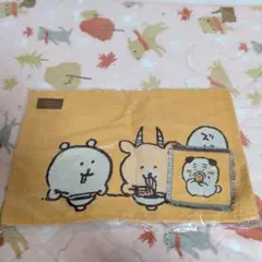 ナガノキャラクターズ ランチョンマット&コースターセット くまと早インパラとパグ