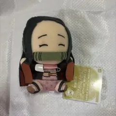 鬼滅の刃　くっつきぬいぐるみバッジ　竈門禰豆子