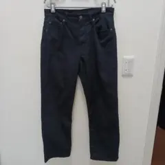 黒 ストレートパンツ　67cmのサムネイル