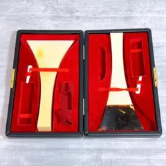 三味線バチセット 赤い布ケース付き　開き12cm 三味線バチセット 赤い布ケース付き 開き12cm 三味線バチセット