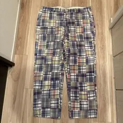 (古着)70s Berle チェック柄パンツ マルチカラー　 値下げ可能です！
