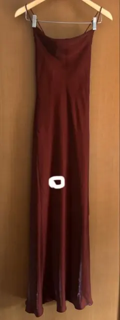 ロングドレス ボルドー 11号