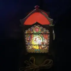 ディズニーランド 美女と野獣 ステンドグラス風 ポップコーンバケット