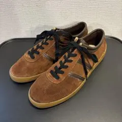 【本日限定】イタリア軍 ブラウン スエード スニーカー 70s ビンテージ