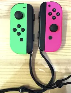 Nintendo Switch ジョイコン グリーン&ピンク
