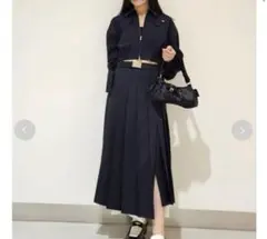 【新品未使用】LILY BROWN ネイビー セットアップ