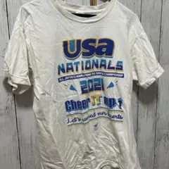 チアTシャツ　USA nationals2021 Mサイズ チアリーディング