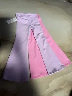 新品タグ付きRIB EVERYDAY FLARE ヨガパンツ2色セット 4歳用