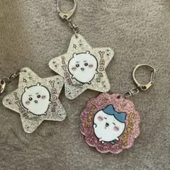 ちいかわアクリルキーホルダー　ちいかわハチワレセット売り
