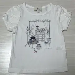 【組曲】ガーリーTシャツ　SS(90〜100)のサムネイル