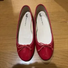 Oriental Traffic バレエシューズ　パンプス　エナメル　リボンのサムネイル