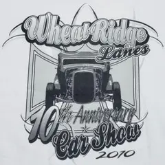 希少 人気 Anvil リンガーTシャツ アメ車 ホットロッド カーショー M