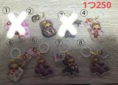 ヒスミニ キラキラキラキラアクリルめじるしチャーム