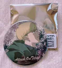 新品 進撃の巨人 アルミン MAPPA 缶バッジ コレクション ブラインド