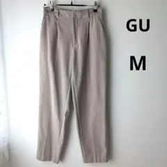 GU テーパードパンツ スラックス 春秋