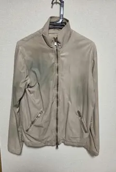 袋付き　GIORGIO BRATO シープスキン　羊革　レザージャケット 46