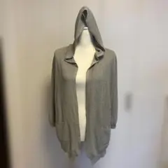 grove ラメ入り カーディガン 2WAY仕様 袖ボタン ゆったり きれいめ