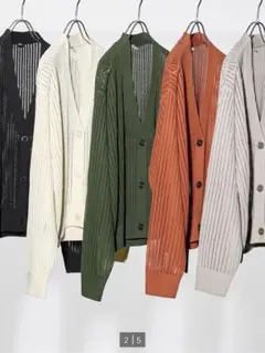 UNIQLO メッシュVネックショートカーディガン Mサイズ/2色セット