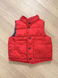 baby GAP赤いキルティングベスト