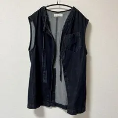 SELECT MOCA デニムベスト ノースリーブのサムネイル