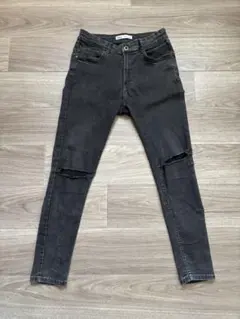 ZARA MAN スキニーフィットジーンズ　黒