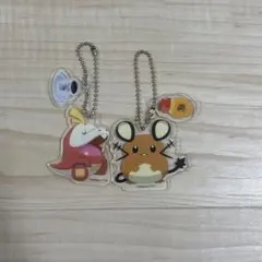 コメダ珈琲×ポケモン アクリルキーホルダー 2個セット