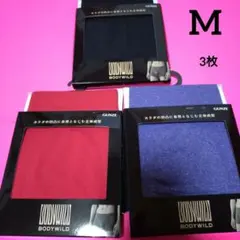 ボディワイルド BODY WILD ボクサーブリーフ M 3枚