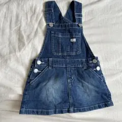 MPS デニムジャンバースカート 110サイズ