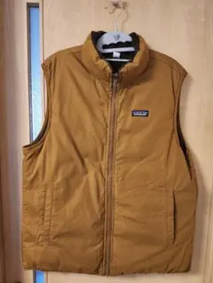 【半額タイムセール】patagonia リバーシブルダウンベスト　メンズM