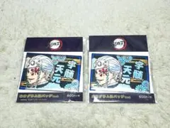 鬼滅の刃 宇髄天元 ホログラム缶バッジ 2点