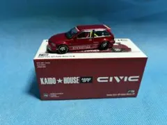 MINI GTx 街道ハウス 1/64 ホンダ シビック EF 街道ワークスのサムネイル