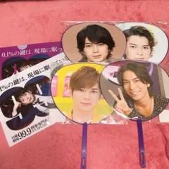 嵐 ミニうちわ 松本潤 Love 5×10 Popcorn デジタリアン