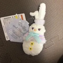 ディズニー ステラルー ぬいぐるみバッジ 雪だるま
