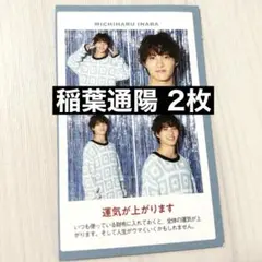 稲葉通陽B&ZAI 証明写真　切り抜き　2025年　TVガイド