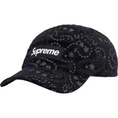 u*c様 シュプリーム　キャップ　ブラック　ペイズリー Supreme Script Logo キャップ | ブラック - New York Storage
